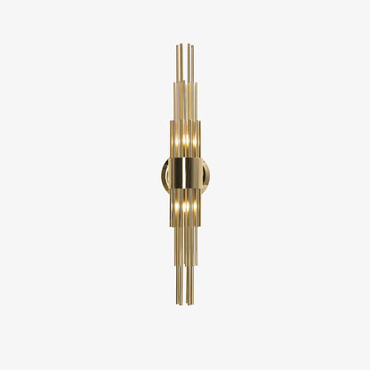 Gold Streamline Wall Lamp Dia 12cm x H 60cm / ? 4.7″ x H 23.6″ / Gold Wall lamp