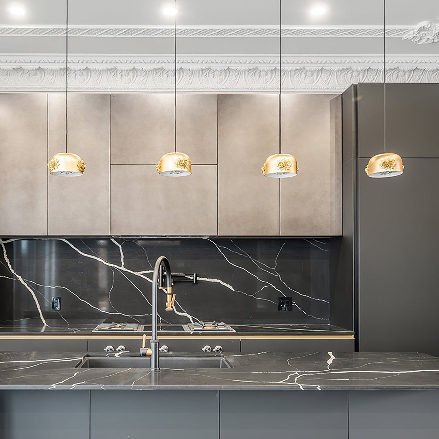 Gold Tuzzi Pendant Light Pendant light