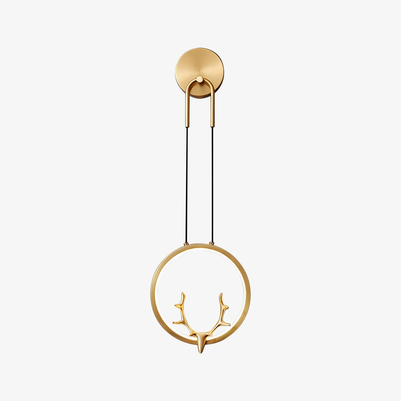 Golden Antler Wall Light Wall lamp