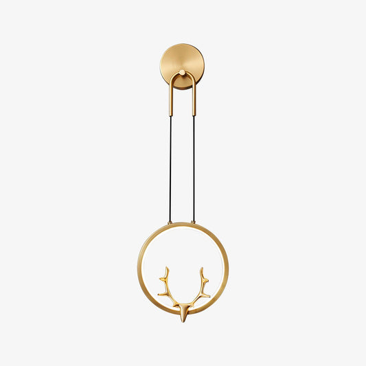 Golden Antler Wall Light Wall lamp
