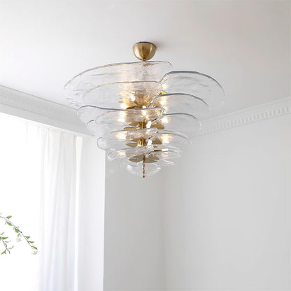 Petals Gold Murano Chandelier 1001 Chandelier