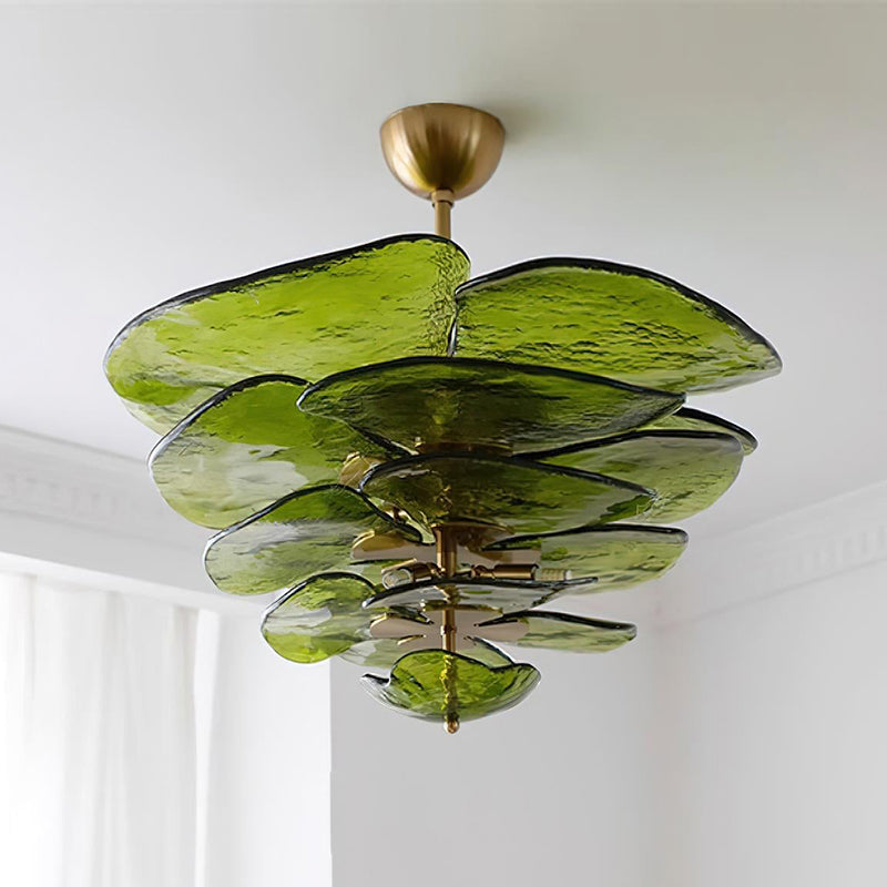 Petals Gold Murano Chandelier 1001 Chandelier