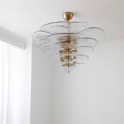 Petals Gold Murano Chandelier 1001 Chandelier