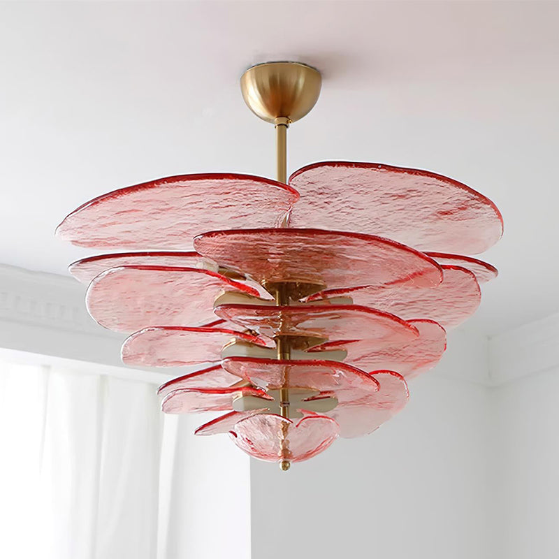 Petals Gold Murano Chandelier 1001 Chandelier