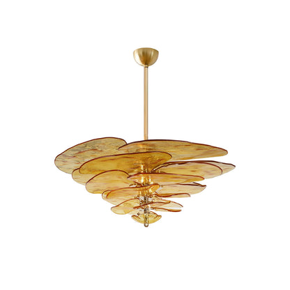 Petals Gold Murano Chandelier 1001 Chandelier
