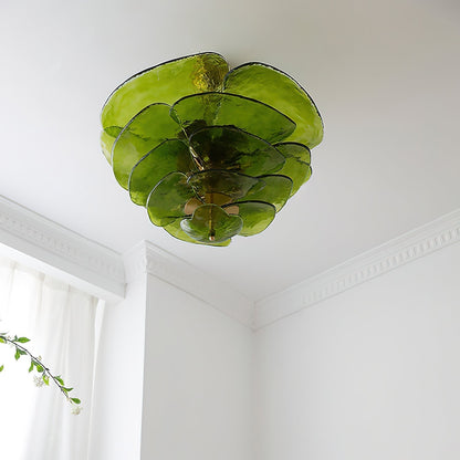 Petals Gold Murano Chandelier 1001 Chandelier