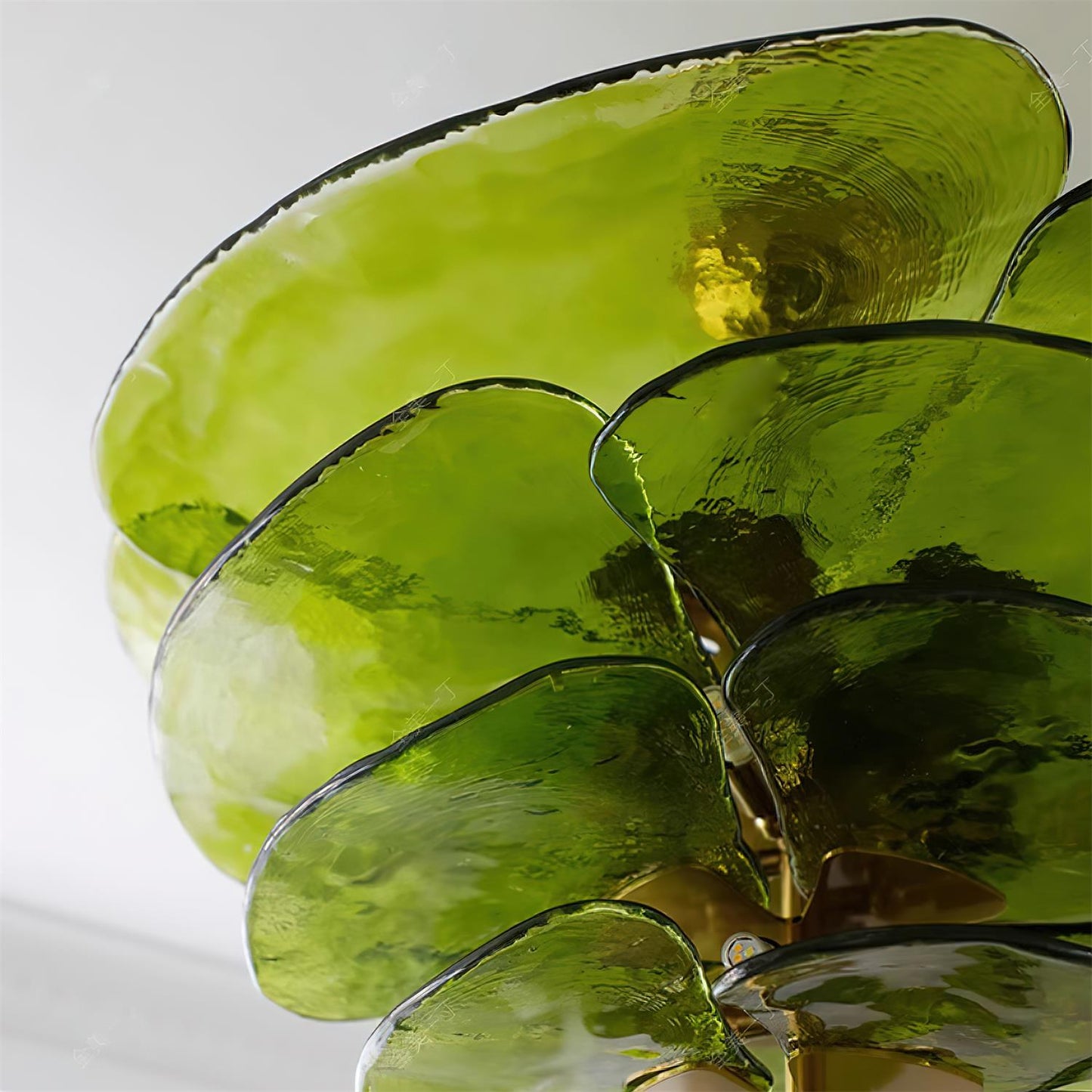 Petals Gold Murano Chandelier 1001 Chandelier