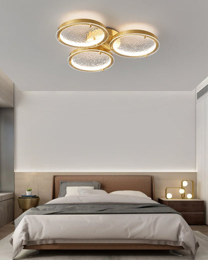 Golden Rings Ceiling Light Ceiling lamp