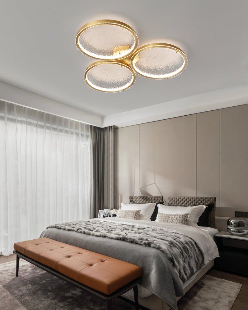 Golden Rings Ceiling Light Ceiling lamp