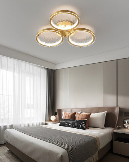 Golden Rings Ceiling Light Ceiling lamp