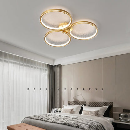 Golden Rings Ceiling Light Ceiling lamp