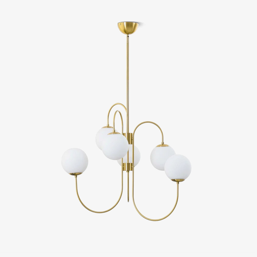 Gooseneck Chandelier Chandelier