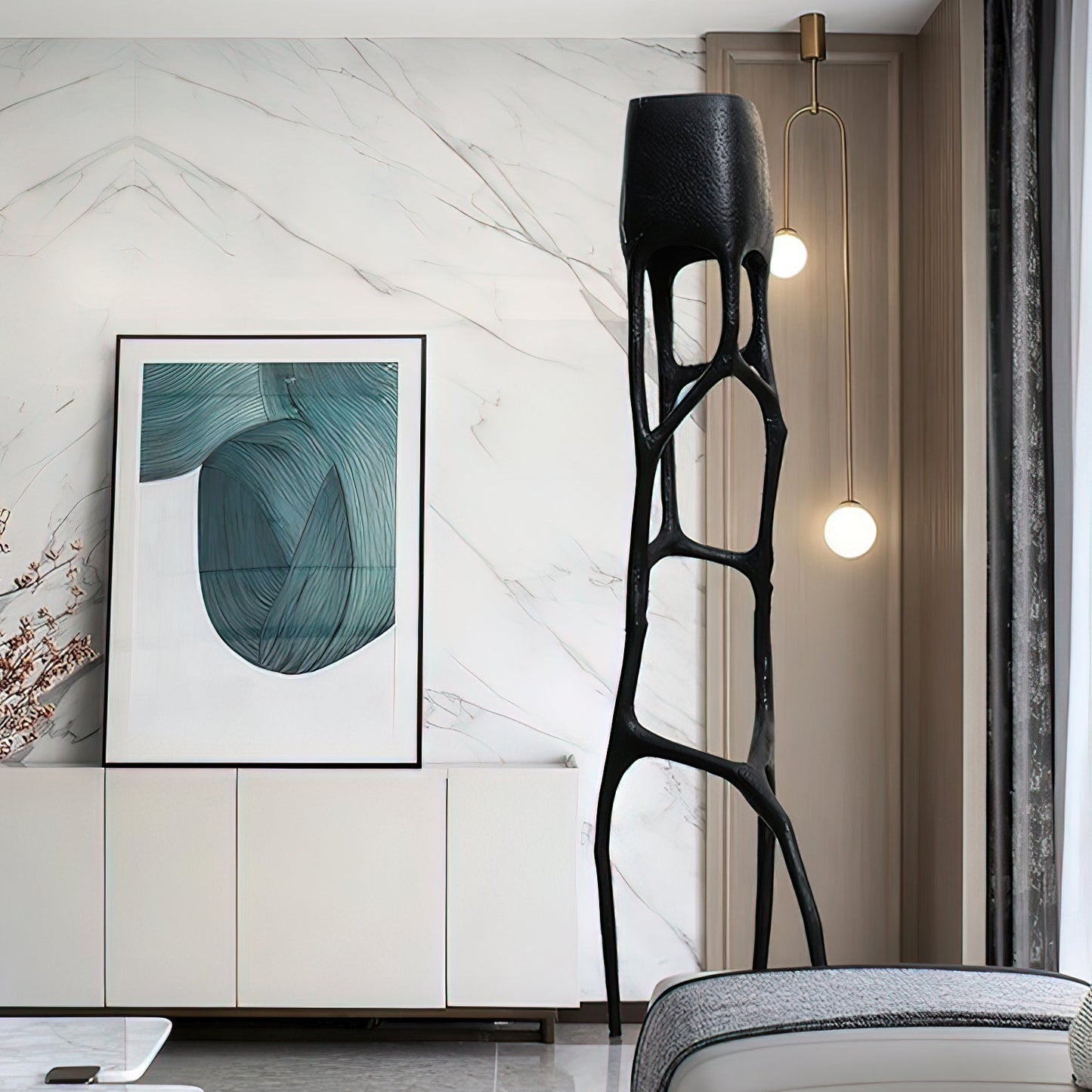 Gothic Sculpture Floor Lamp Floor lamp