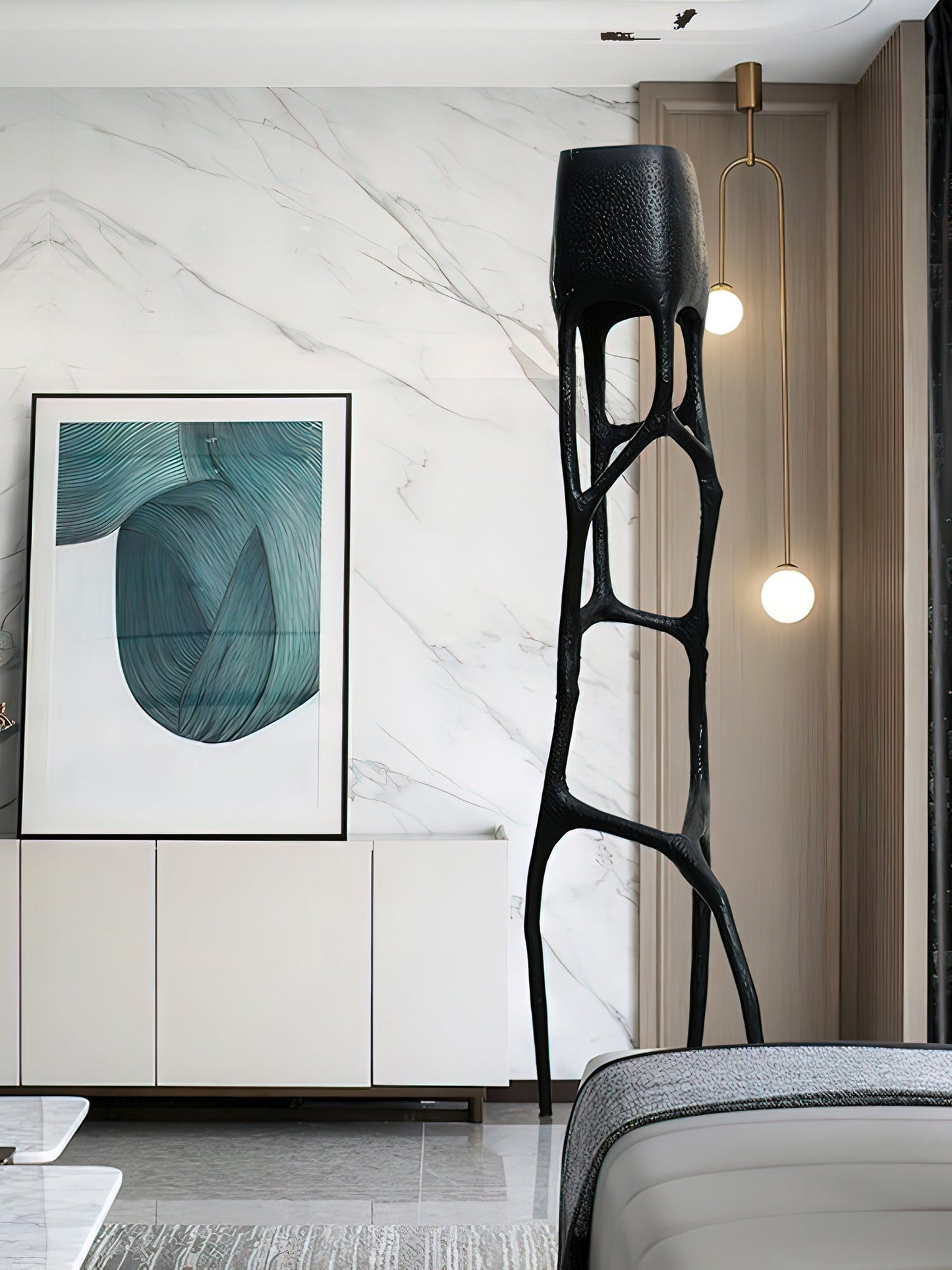 Gothic Sculpture Floor Lamp Floor lamp