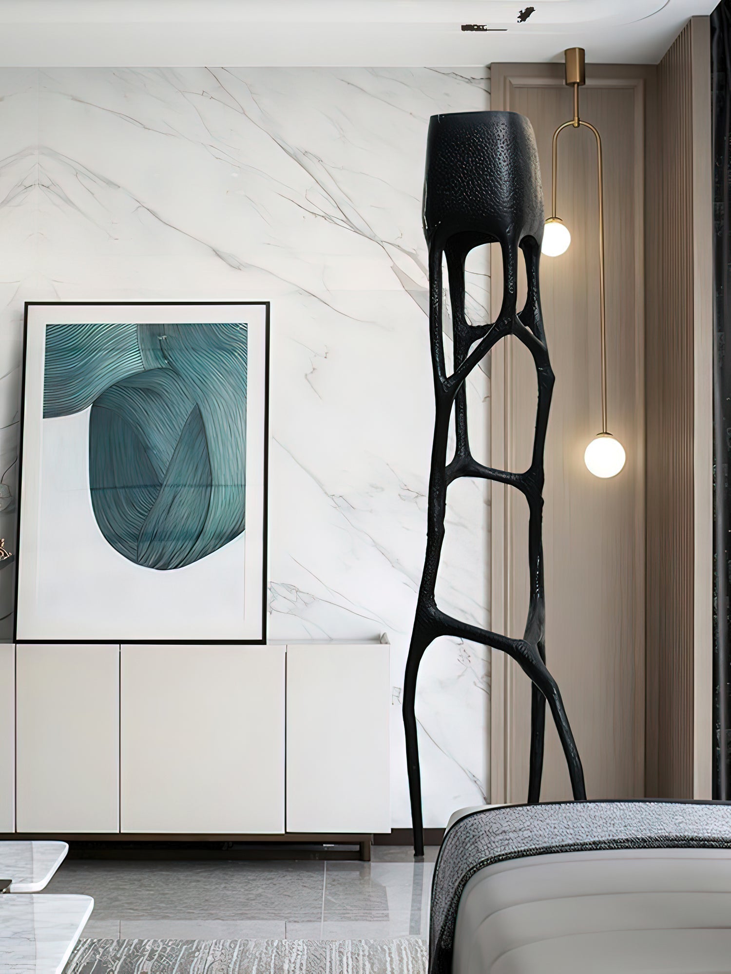 Gothic Sculpture Floor Lamp Floor lamp