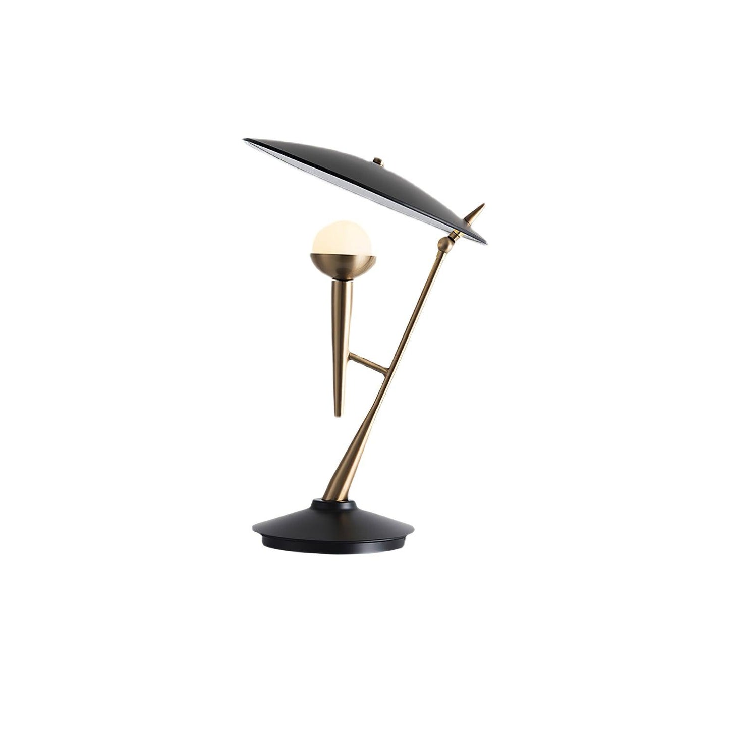 Gramophone Table Light Dia 13.8″ x H 19.7″ / Dia 35cm x H 50cm / Gold & Black / US Plug Table lamp