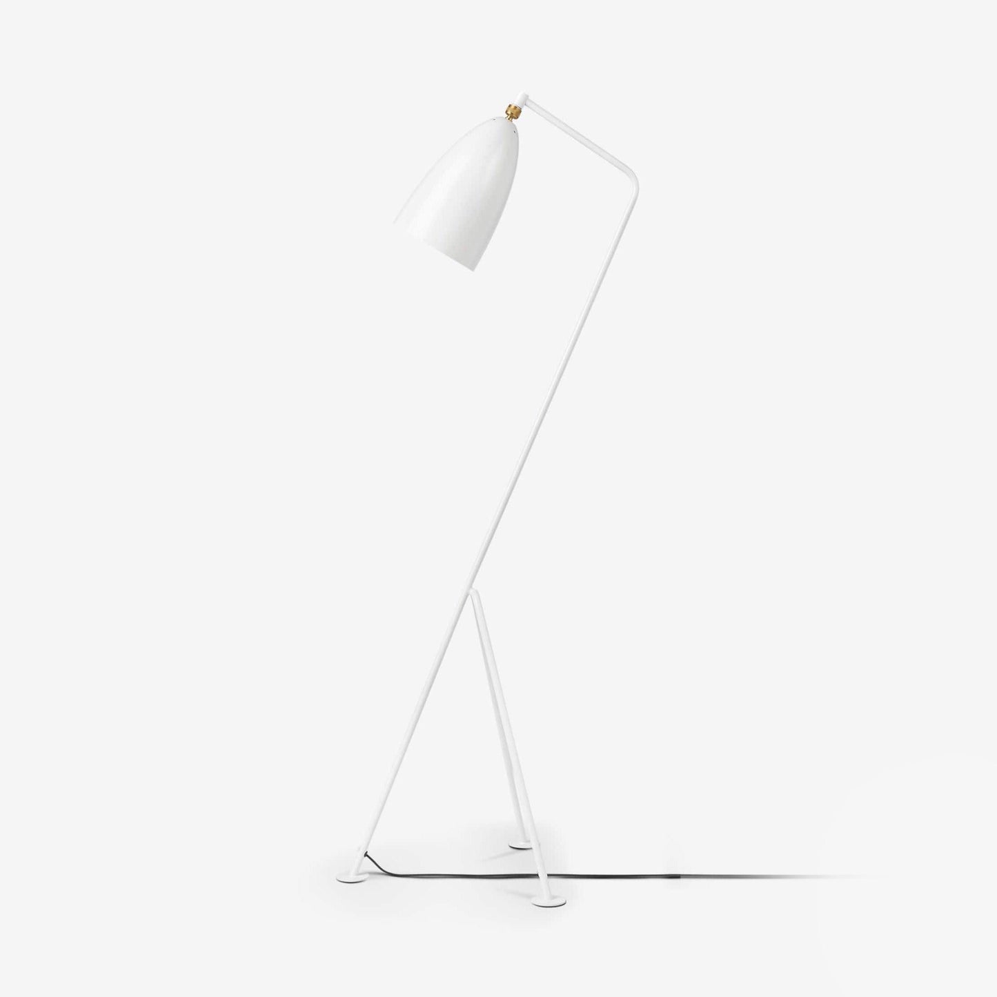 Grasshopper Floor Lamp ? 16.9″ x H 58.3″ / W 43cm x H 148cm / White / US Plug Floor lamp