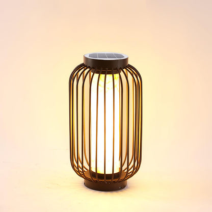 Graydon Outdoor Table Lamp Dia 10.6″ x H 19.7″ / Dia 27cm x H 50cm / Model B: Solar-Powered Version / Warm Light Table