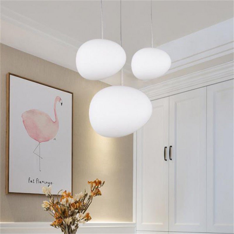 Gregg Stone Shape Glass Pendant Light 1001 Pendant light