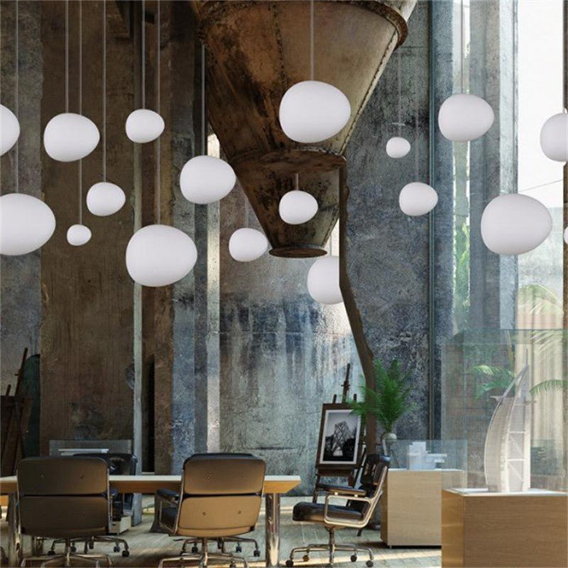 Gregg Stone Shape Glass Pendant Light 1001 Pendant light