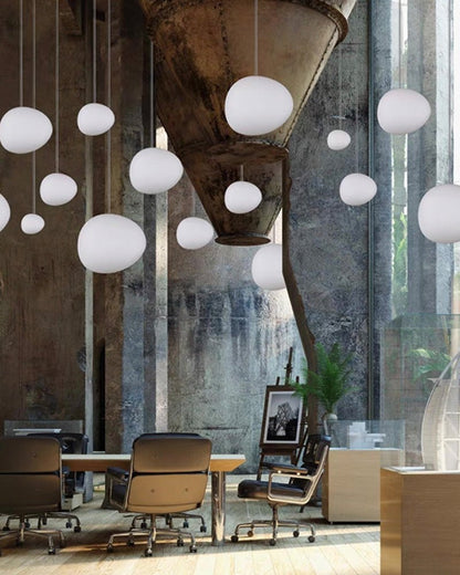 Gregg Stone Shape Glass Pendant Light 1001 Pendant light