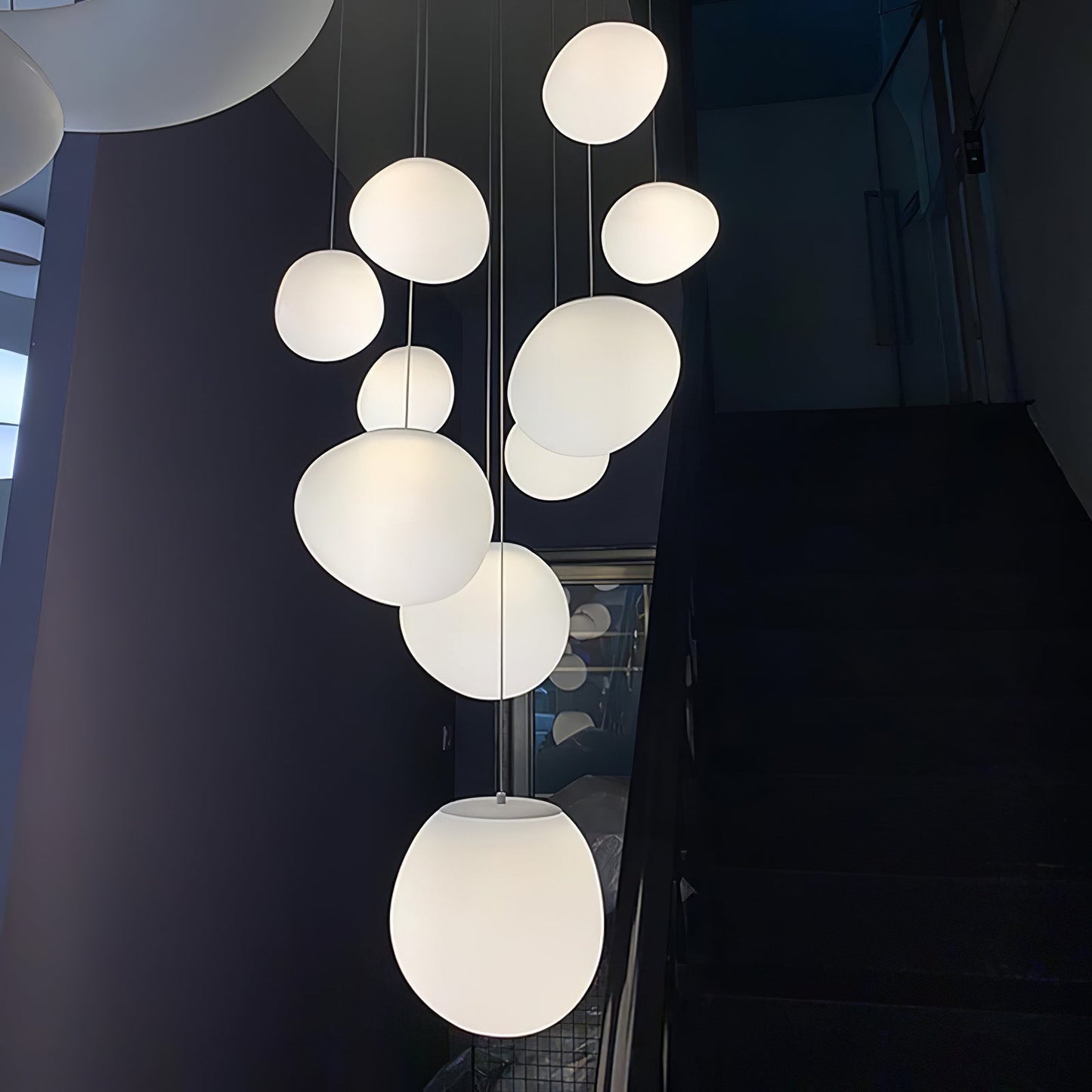 Gregg Stone Shape Glass Pendant Light 1001 Pendant light
