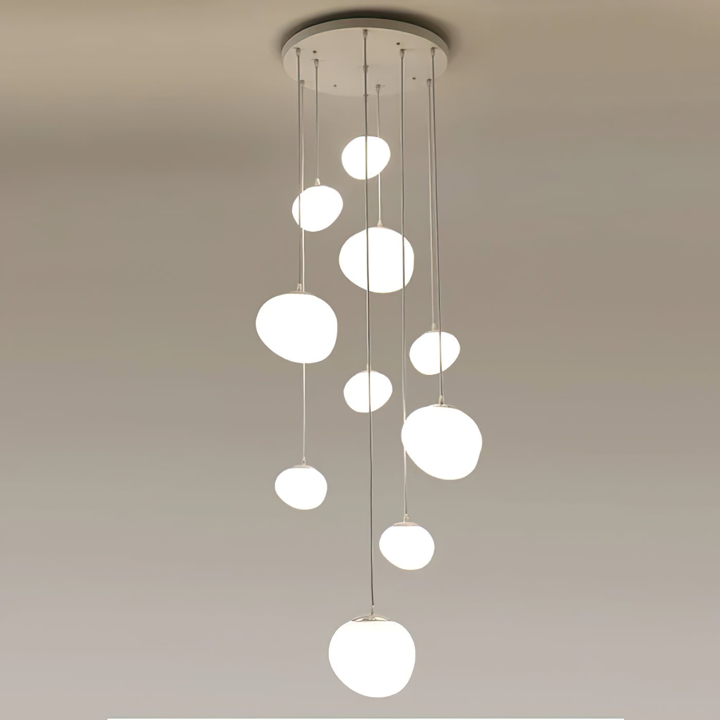 Gregg Stone Shape Glass Pendant Light 1001 Pendant light