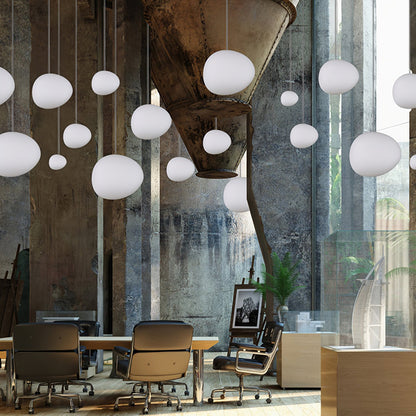 Gregg Stone Shape Glass Pendant Light 1001 Pendant light