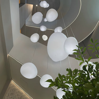 Gregg Stone Shape Glass Pendant Light 1001 Pendant light