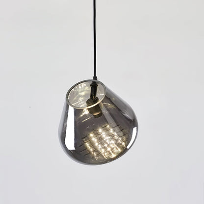 Grid Pendant Light Dia 7.9″ x H 59″ / Dia 20cm x H 150cm / Smoke gray / Warm Light Pendant light