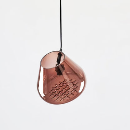 Grid Pendant Light Dia 7.9″ x H 59″ / Dia 20cm x H 150cm / Burgundy / Warm Light Pendant light