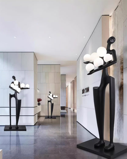 Guardian Sculpture Floor Lamp Floor lamp