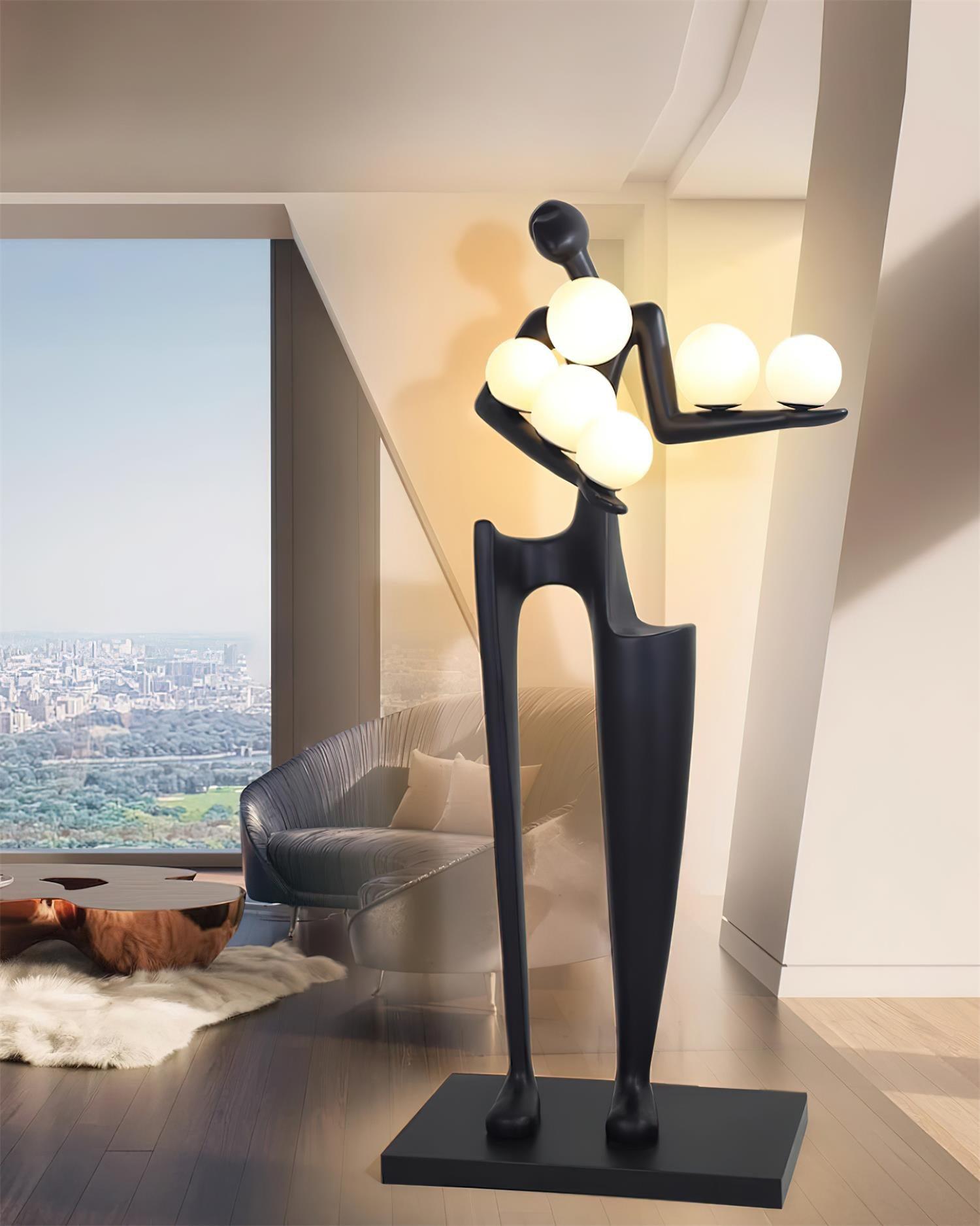 Guardian Sculpture Floor Lamp Floor lamp