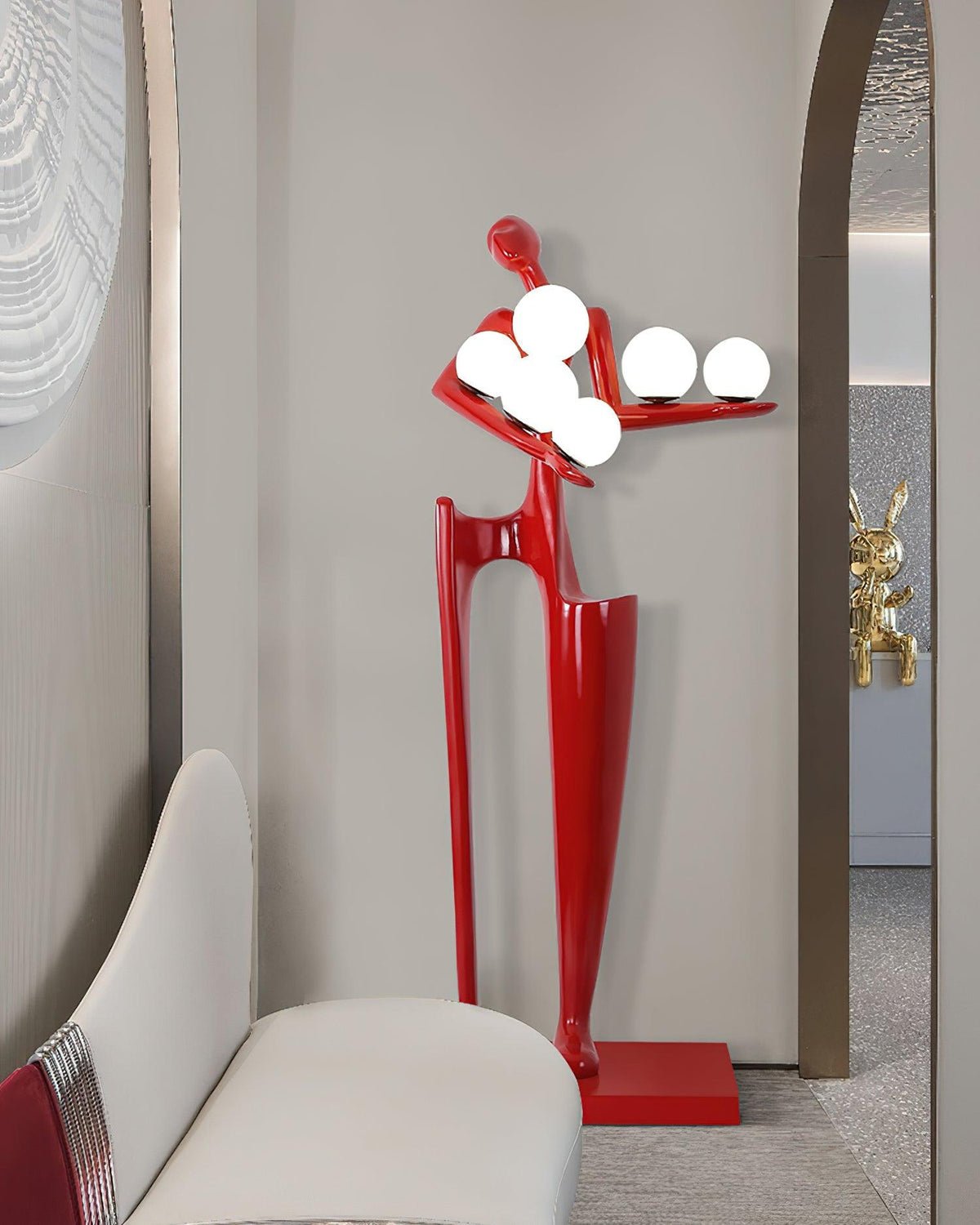 Guardian Sculpture Floor Lamp Floor lamp