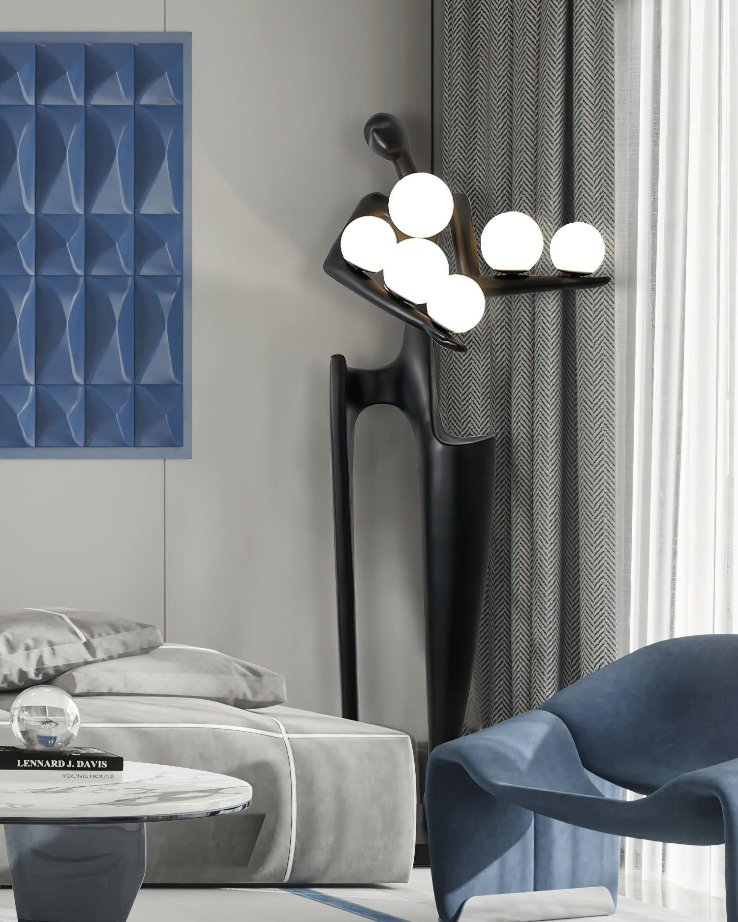 Guardian Sculpture Floor Lamp Floor lamp
