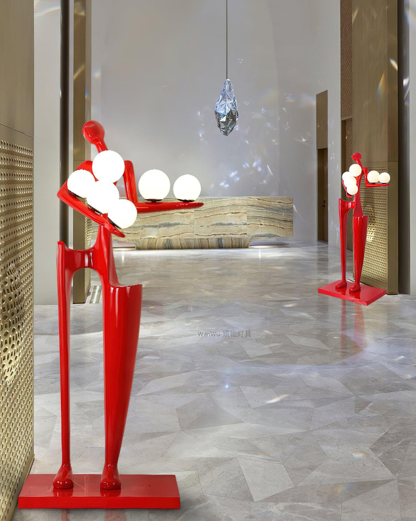 Guardian Sculpture Floor Lamp Floor lamp