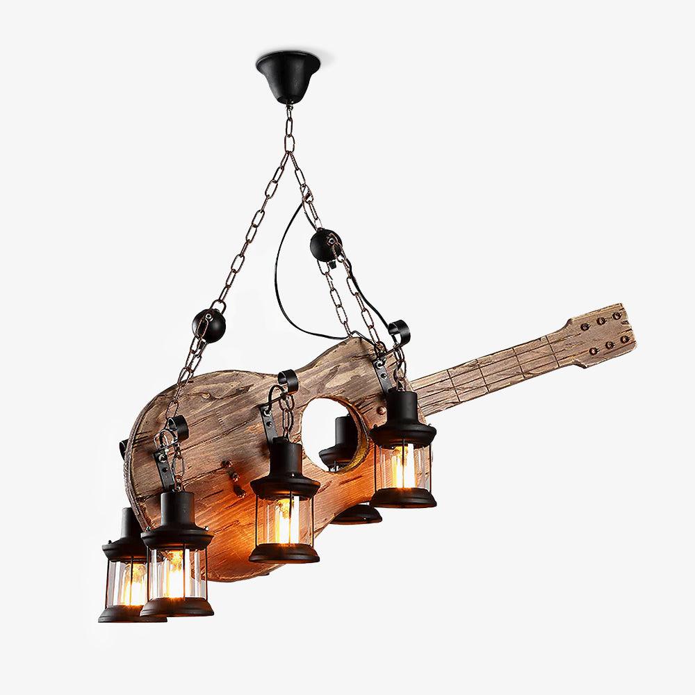 Guitar Pendant Light Chandelier