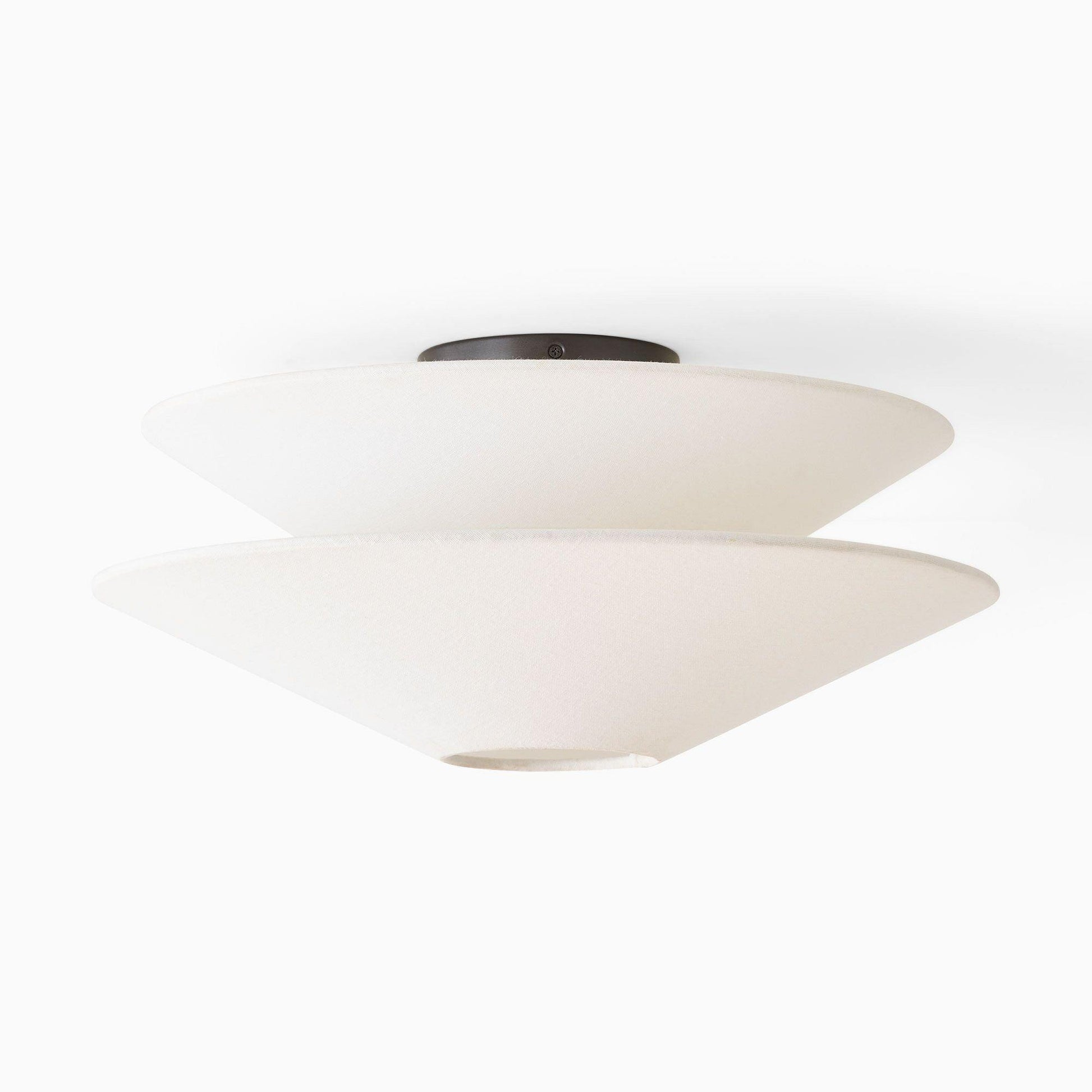 Gull Flushmount Ceiling Light ? 19.7″ x H 7.9″ / Dia 50cm x H 20cm / White Ceiling lamp