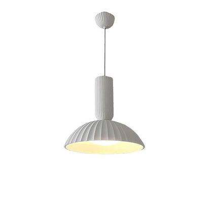 Resin Apollo Pendant Light Dia 19.3″ x H 11.8’’ / Dia 49cm x H 30cm / Gray / Warm Light Pendant light