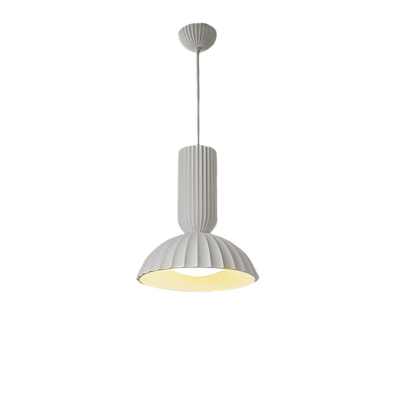 Resin Apollo Pendant Light Dia 13.4″ x H 11.8’’ / Dia 34cm x H 30cm / Gray / Warm Light Pendant light
