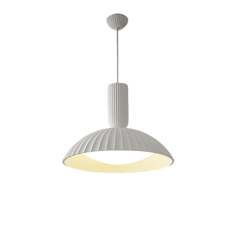 Resin Apollo Pendant Light Dia 23.2″ x H 11.8’’ / Dia 59cm x H 30cm / Gray / Warm Light Pendant light