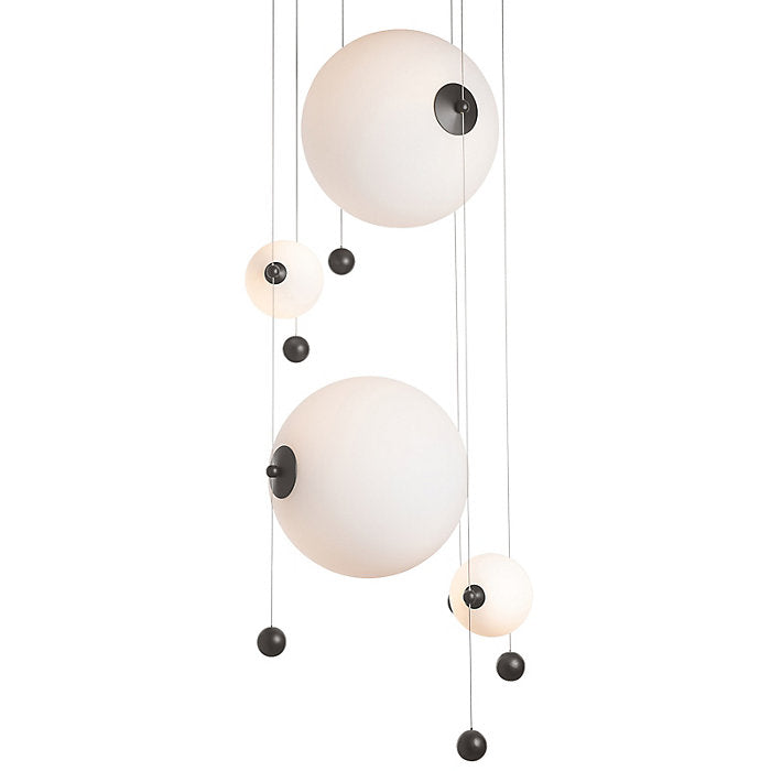 Abacus Round LED Multi-Light Pendant