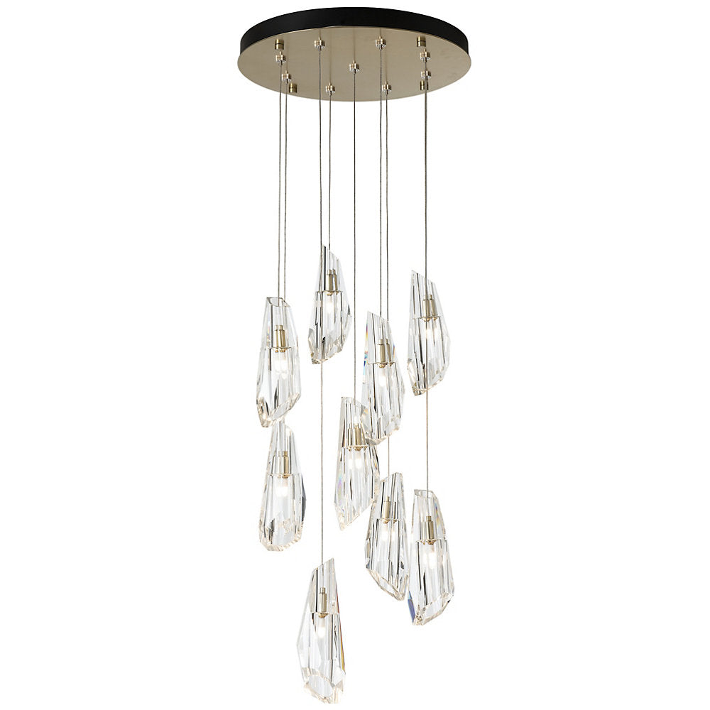 Luma Crystal Round Pendant