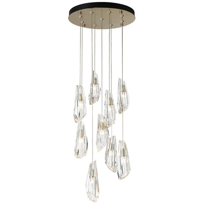 Luma Crystal Round Pendant