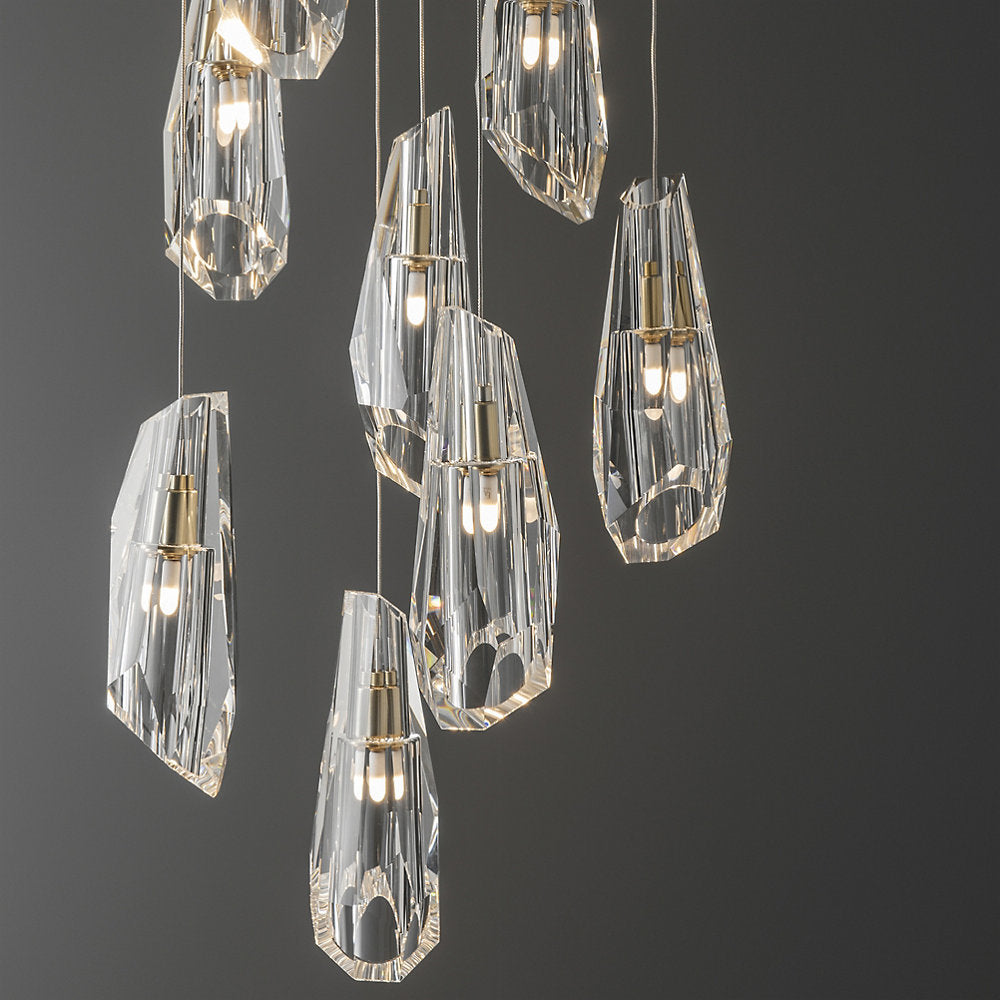 Luma Crystal Round Pendant