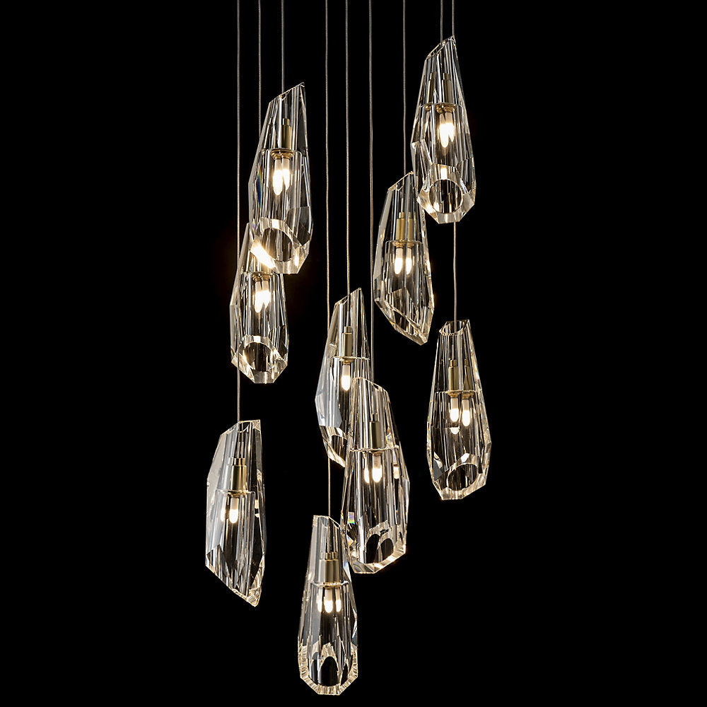 Luma Crystal Round Pendant