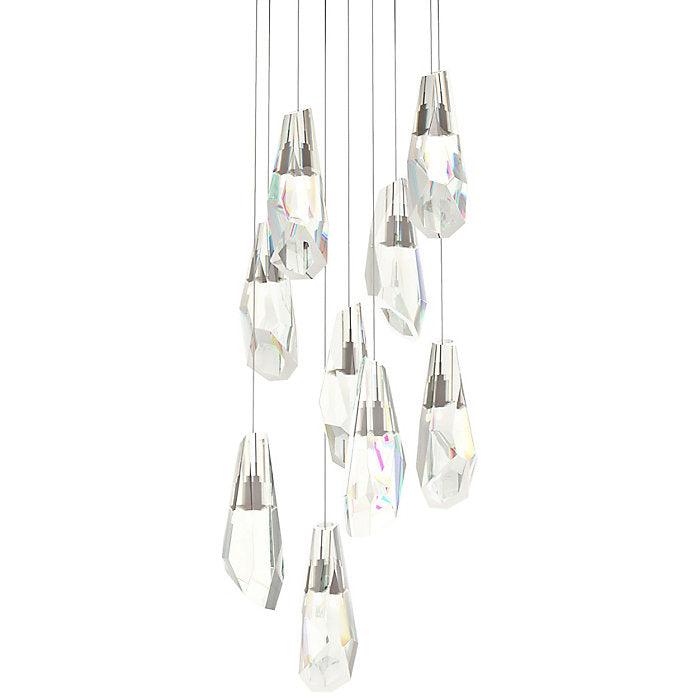 Luma Crystal Round Pendant