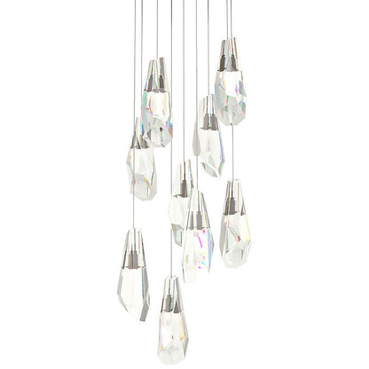 Luma Crystal Round Pendant