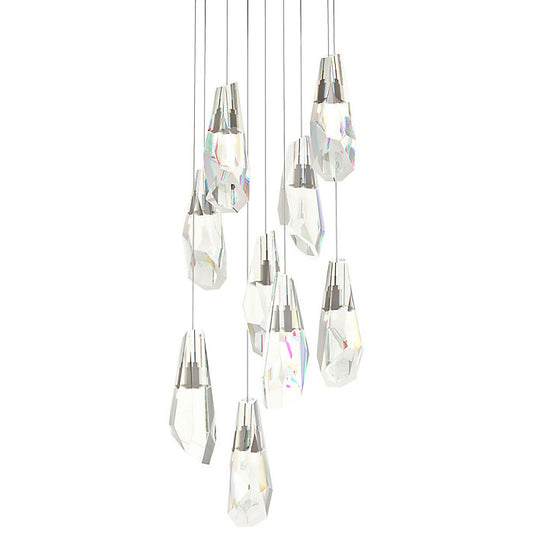 Luma Crystal Round Pendant