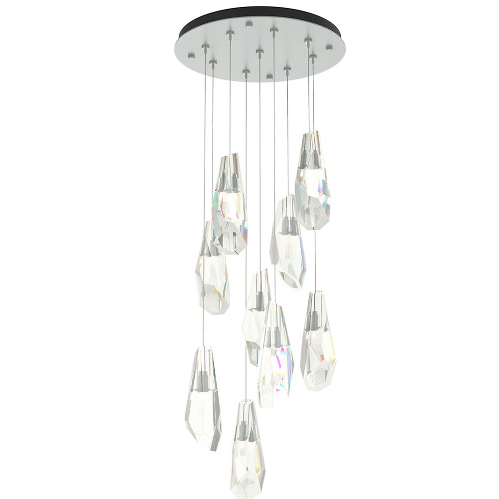 Luma Crystal Round Pendant